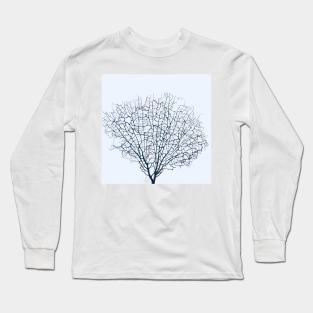 Sea plant black and White. Long Sleeve T-Shirt